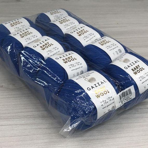 Пряжа Gazzal – Baby Wool колір 830 | Зображення 3