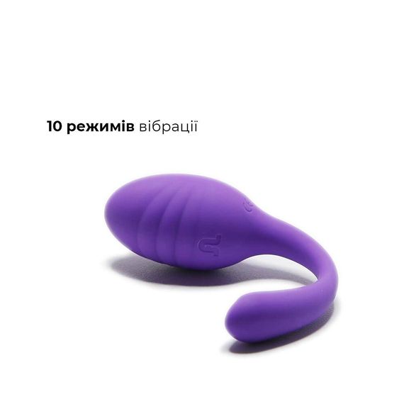 Віброяйце зі стимулятором клітора Adrien Lastic Smart Dream II з пультом LRS, можна під одяг | Зображення 2