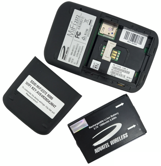Модем роутер 3G 3Ж WiFi GSM Новател Novatel Mifi 2372 NEW всі оператори | Зображення 5