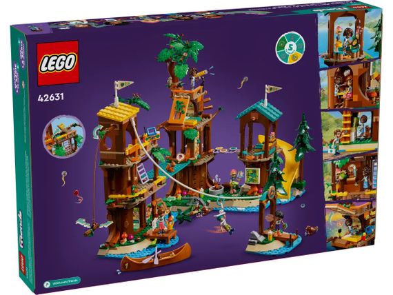 Конструктор LEGO Friends Будиночок на дереві у пригодницькому таборі (42631) | Зображення 1