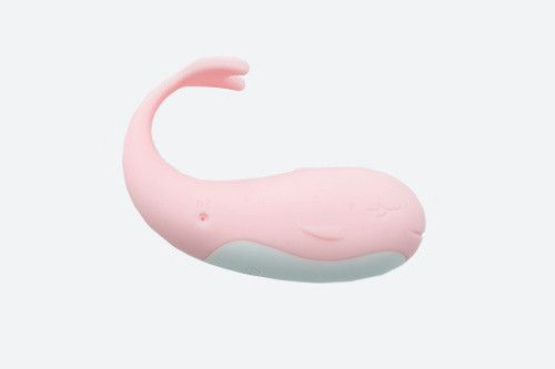 Виброяйцо "Cute whale", розовый с пультом ДУ, 10 режимов sexstyle