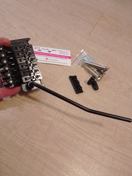 Гітарний бридж Floyd Rose тремоло для електрогітари чорний | Зображення 9