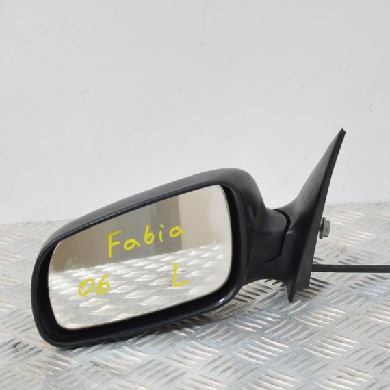 Дзеркало ліве Skoda Fabia I 1999-2007 механічне Дзеркало бокове ліве Шкода Фабія 1 1001112LLL