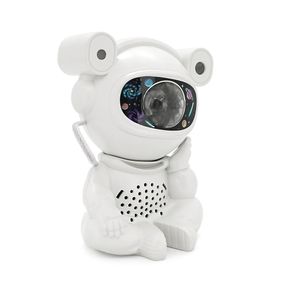 Нічник-проєктор YT730 Астронавт+ Bluetooth колонка, пульт, кабель USB, White, Box