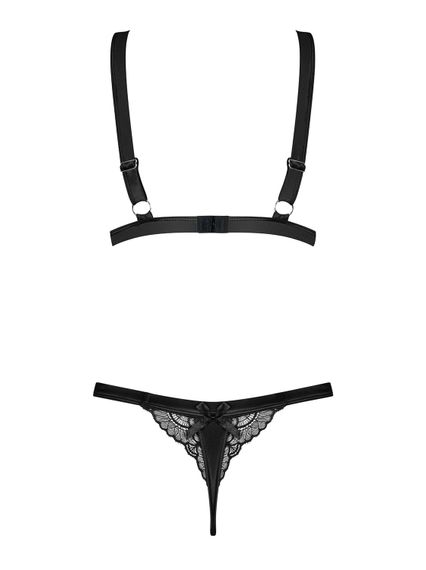 Комплект Obsessive Eloissa set Чорний S/M | Зображення 3