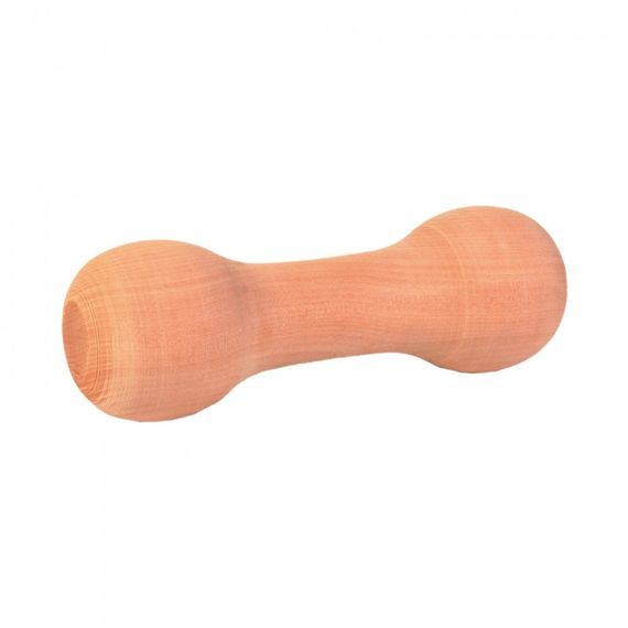 Іграшка Trixie для собак Гантель закруглена дерев_яна 15 см/125 г