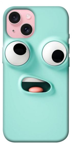 Чохол з картинкою Funny face для Apple iPhone 15 (6.1")
