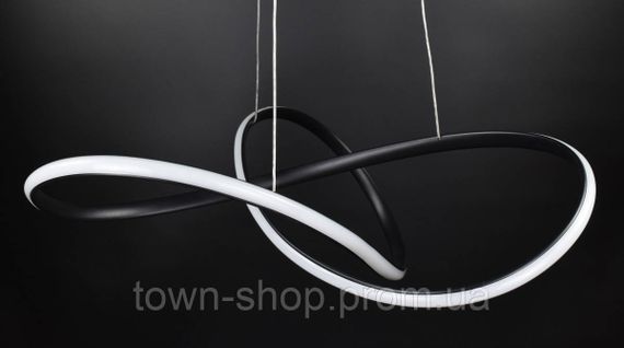 Люстра потолочная LED SG6-800-bk Черный 40-140х80х80 см. | Зображення 3