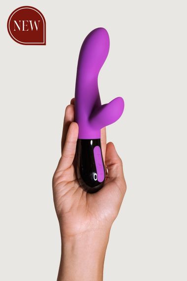 Вібратор-кролик Adrien Lastic Gaia 2.0 фіолетовий Sex Aura
