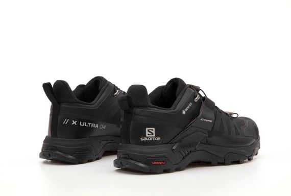 Кроссовки Salomon X Ultra 4 GTX All Black весна / осень A4469 | Зображення 3