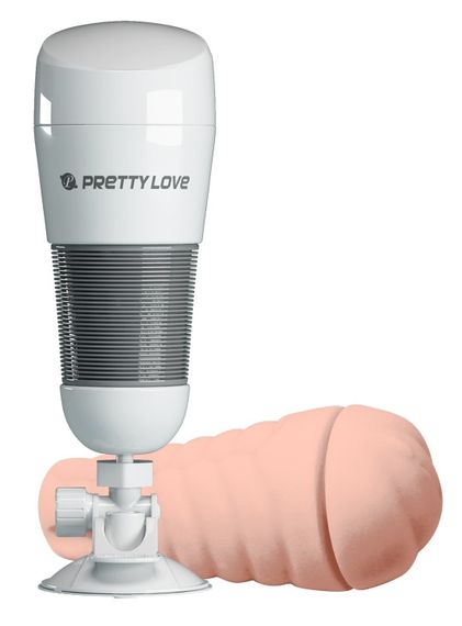 Вагіна-мастурбатор на присосці Pretty Love-Hedy, BM - 00900T49N-3 Sex Aura | Зображення 2
