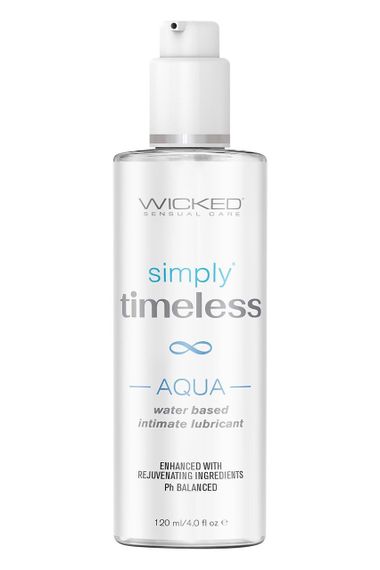 Лубрикант на водній основі Wicked Simply Timeless Aqua, 120 мл Sex Aura