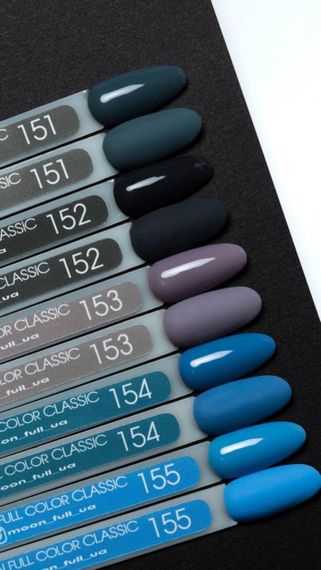 Гель-лак Moon Full №152 темно-сірий 8мл | Зображення 1