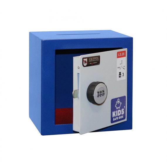 Сейф мебельный Griffon LS.20.C KIDS BLUE копилка | Зображення 3
