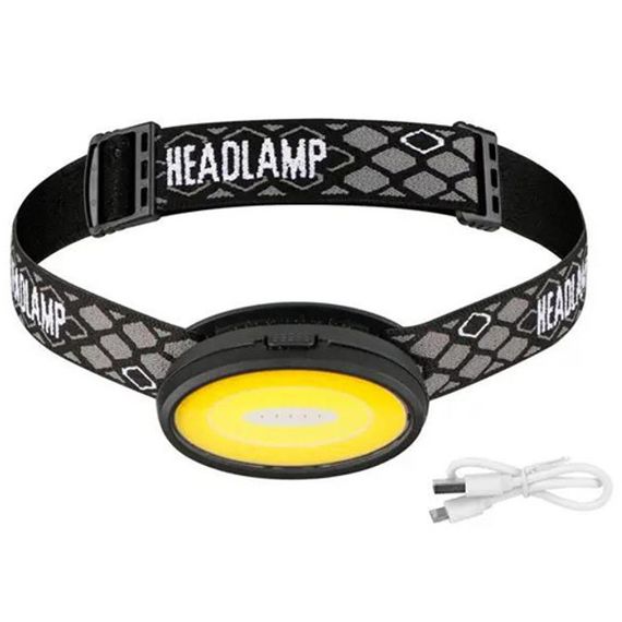 Ліхтар налобний RY-347 акумуляторний C04-COB | Зображення 1