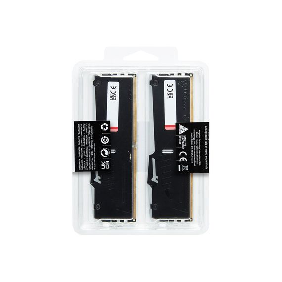 Модуль пам'яті для комп'ютера DDR5 64GB (2x32GB) 5200 MHz Beast RGB EXPO Kingston Fury (ex.HyperX) (KF552C36BBEAK2-64) | Зображення 6