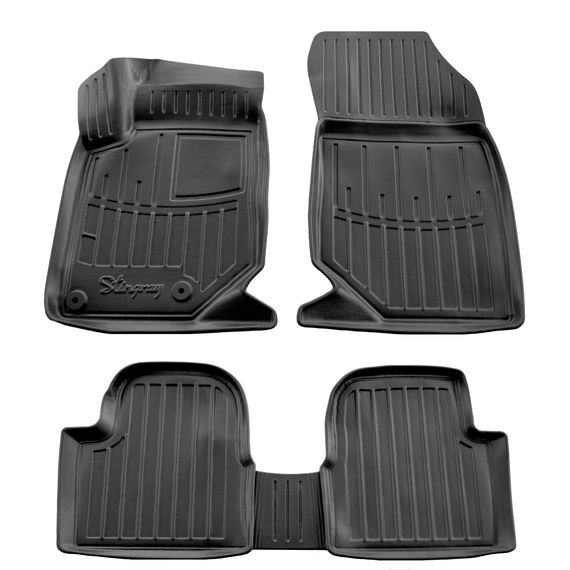 Килимки Stingray 3D (5 шт) для Peugeot 2008 2019- рр