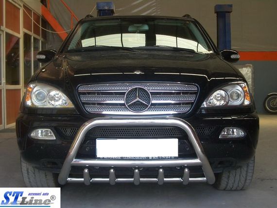 Кенгурятник (нерж.) для Mercedes ML W163 | Зображення 3