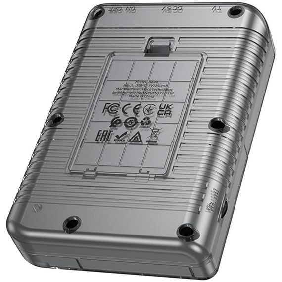 Портативна ігрова консоль Hoco GA40 Brilliant 400 games (250mAh) Gray | Зображення 2