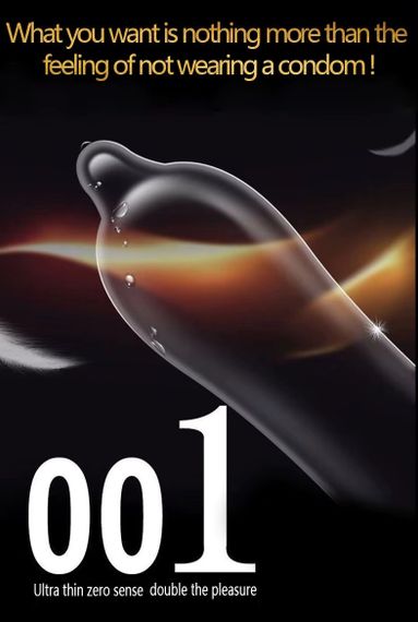 Ароматизовані ультратонкі презервативи з гіалуроновою кислотою OLO - ZER OLO NE BLACK 001, 10 шт sexstyle | Зображення 1