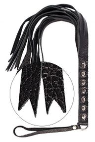 Флогер S&M Fancy Leather Floger Black sexstyle