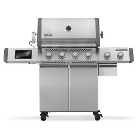 Газовий гриль Napoleon Prestige PRO 500 Connected з бічною конфоркою Sizzle Zone та вертілем нерж сталь PRO500VXRSIBPSS-RC Код: 013841