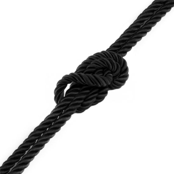 Мотузка - Rebellion Reign Black Bondage Rope, 10 м sexstyle | Зображення 5