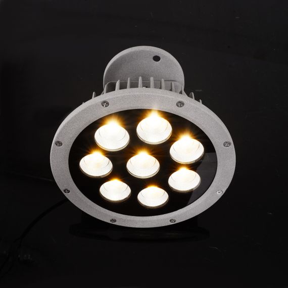 Светильник садовый металлический AS-15 8*7W WW IP65 GY | Зображення 4