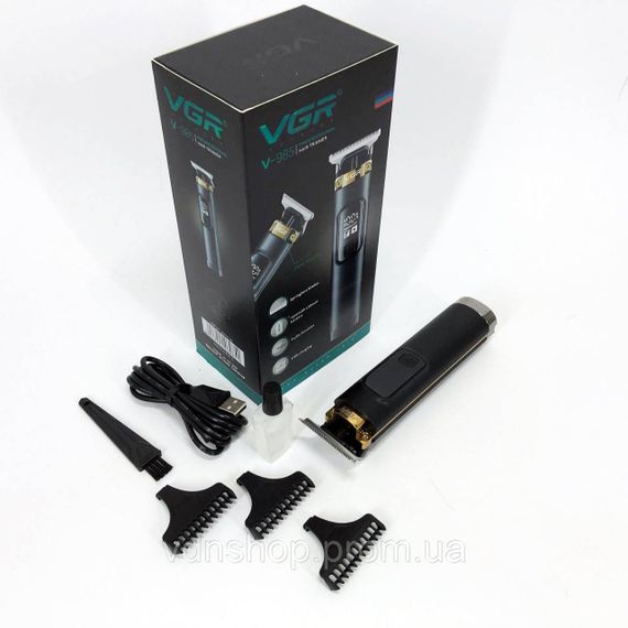 Акумуляторний універсальний тример для стрижки VGR, Хороший бездротовий тример для скронь US-45 | Зображення 8