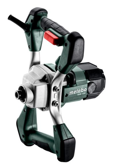 Metabo Міксер будівельний RWE 1200, 1200Вт, 0-900об/хв, шпиндель М14, 120мм (614048000) | Зображення 1