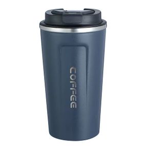 Термокружка Coffee з датчиком температури 380 мл синя HPGM5821BL