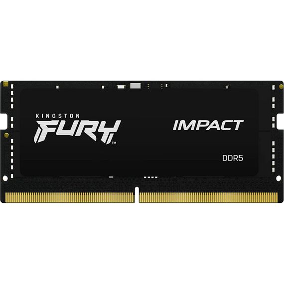 Модуль пам'яті для ноутбука SoDIMM DDR5 64GB (2x32GB) 5600 MHz FURY Impact Kingston Fury (ex.HyperX) (KF556S40IBK2-64) | Зображення 2