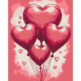 Картина по номерам "Шарики любви" 16507-AC 40x50 см