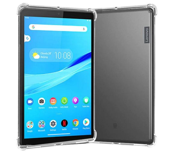 Силіконовий чохол бампер Primolux Silicone для планшета Lenovo Tab M8 (TB-8705) - Clear | Зображення 1