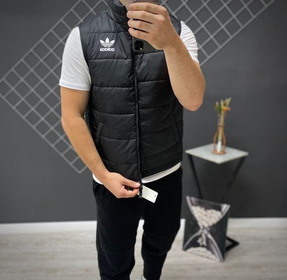 Жилетка чорна Adidas RD258 | Зображення 2