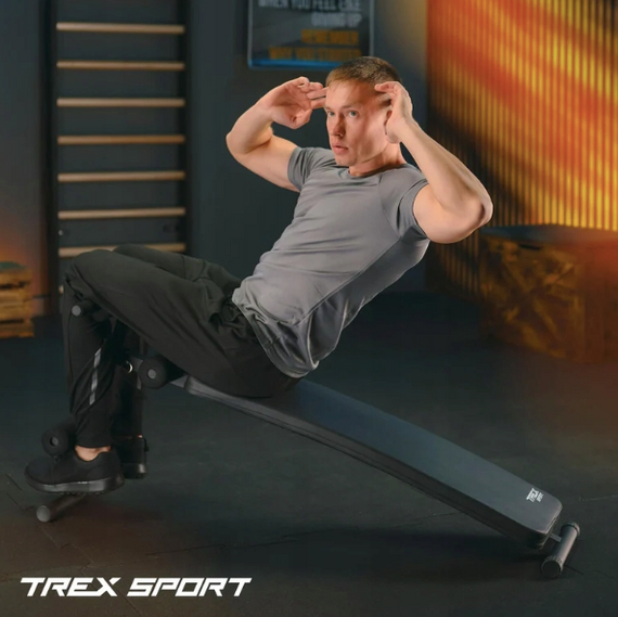 Лавка тренувальна Trex Sport TX-050B для преса | Зображення 4