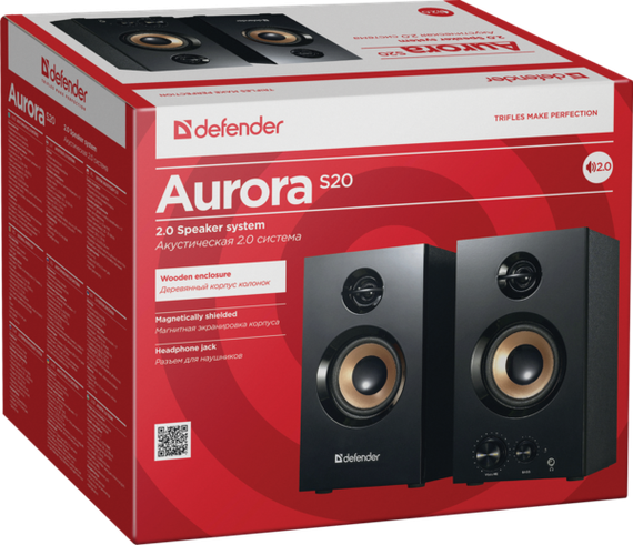 Акустика Defender 2.0 Aurora S20 20W (65419) | Зображення 1