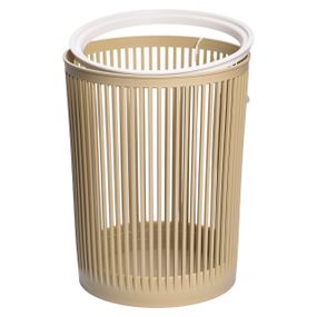 Кошик для сміття пластиковий в офіс для паперу 8 (л) кошик під сміття відро для сміття Коричневий HP-45-8OL