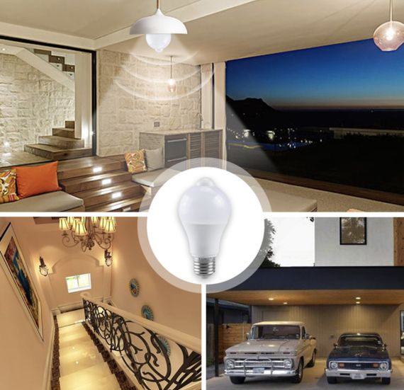 Світлодіодна лампа з датчиком руху 5508 12W | Зображення 1