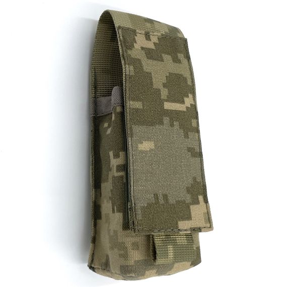 Подсумок под турникет закрытый IRR CORDURA 500D Пиксель ММ-14 (pixel) Molle | Зображення 2