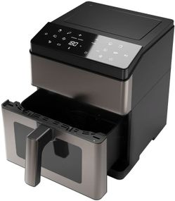 Мультипіч AIWA KUMADAI AFR-8000 1800Вт/чаша 8л/програм:12/сенсорне керування/оглядове вікно/коричнев