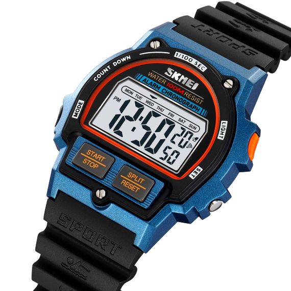 Годинник наручний Skmei 2263BKBU Black-Blue | Зображення 2