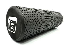 Масажний ролик EasyFit Foam Roller 45 см Чорний (EF-2030-BK)