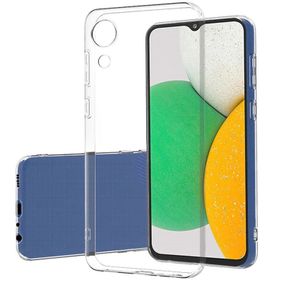 TPU чехол Epic Transparent 1,5mm Full Camera для Samsung Galaxy A03 Core Бесцветный (прозрачный)