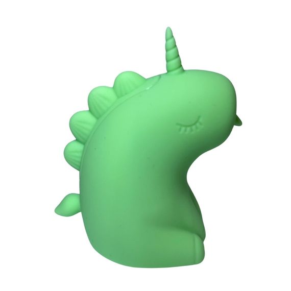 Стимулятор клитора с язычком UNIVIBE Единорог, 10 режимов, зелёный sexstyle | Зображення 6