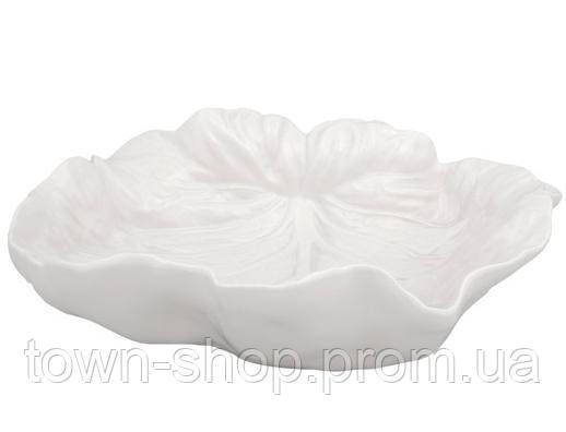 Блюдо овальное Bordallo Pinheiro Cabbage 26x25см, бежевое TR-65014968