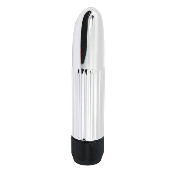 Класичний вібратор - Lady Finger Vibe Silver, 14 cm sexstyle | Зображення 7