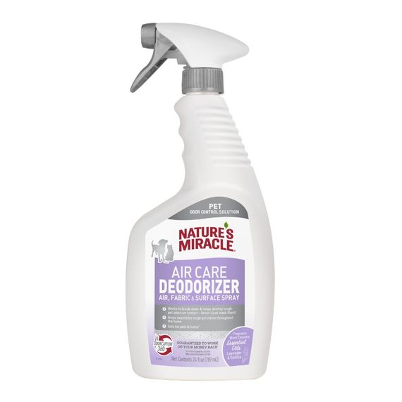 Дезодоруючий спрей Natures miracle Lavender      709мл