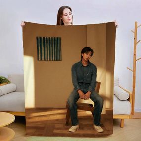 Плед 3D RM BTS 2942_C 13373 80х100 см