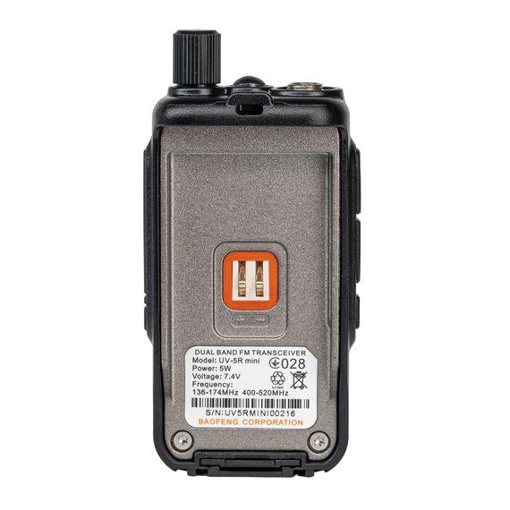 Портативна рація Baofeng UV-5R MINI Orange (UV-5R_MINI_Orange) | Зображення 3